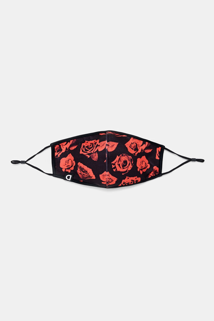 Roses face mask + pouch | Desigual