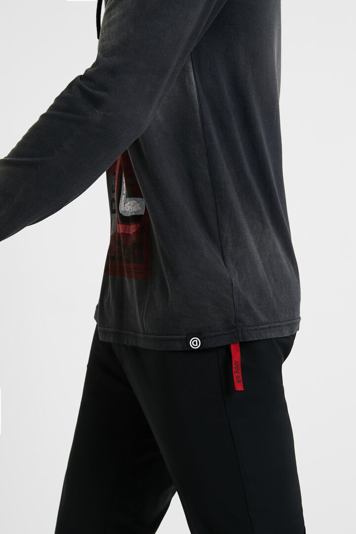 Hooded neck T-shirt | Desigual