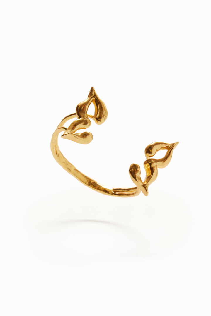 Zalio gold plated butterfly bracelet