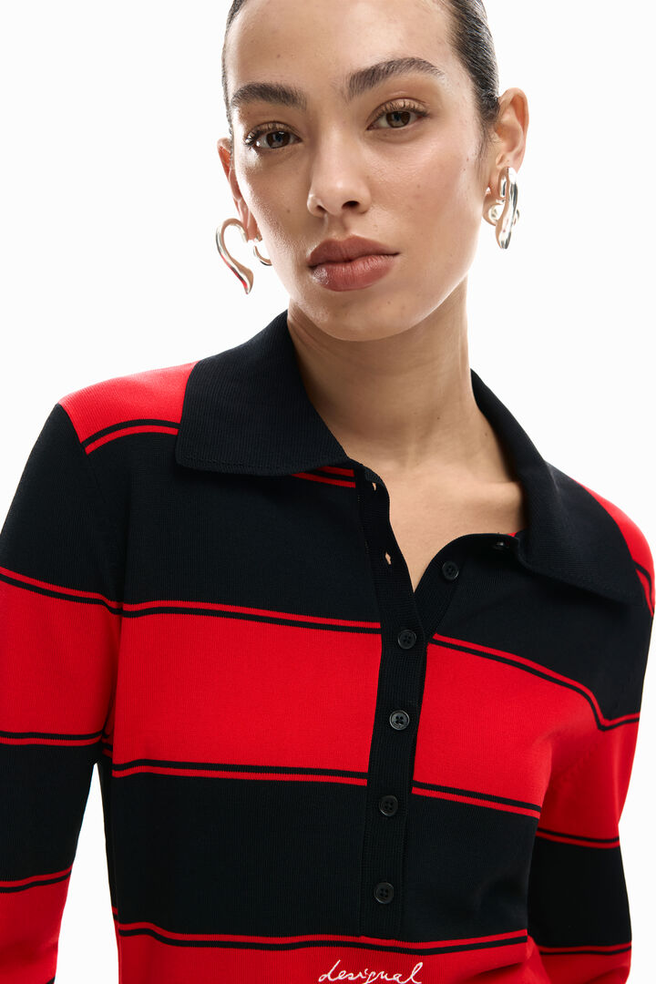 PLISOWANA SUKIENKA POLO | Desigual