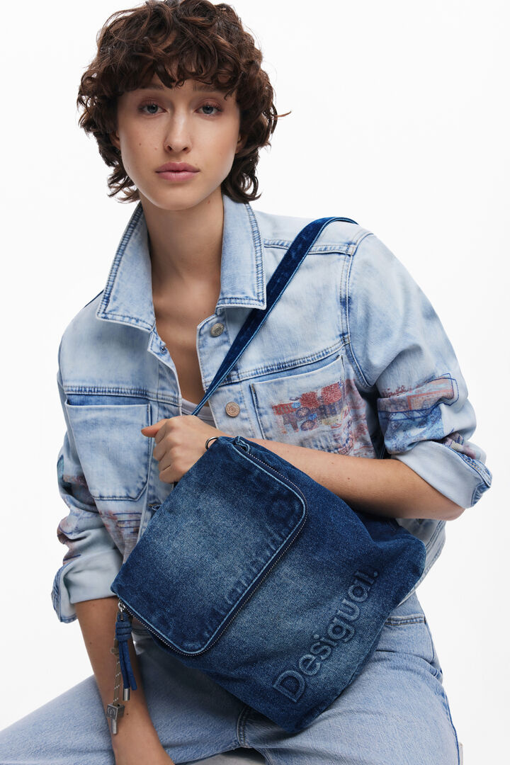 Small denim backpack | Desigual