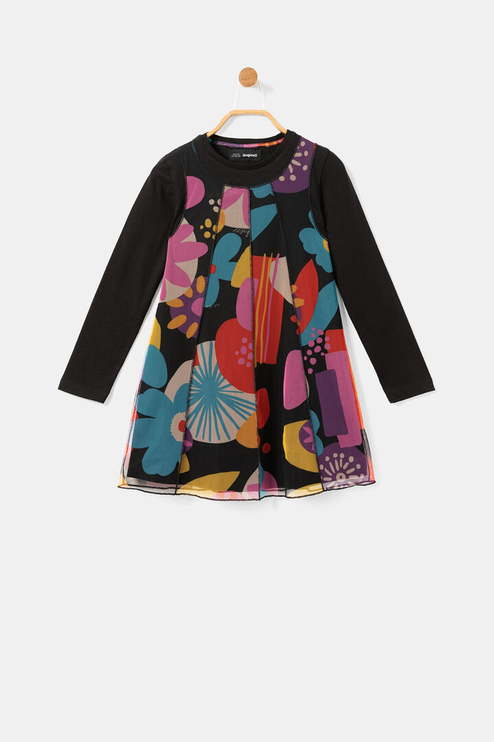 Tulle print dress | Desigual