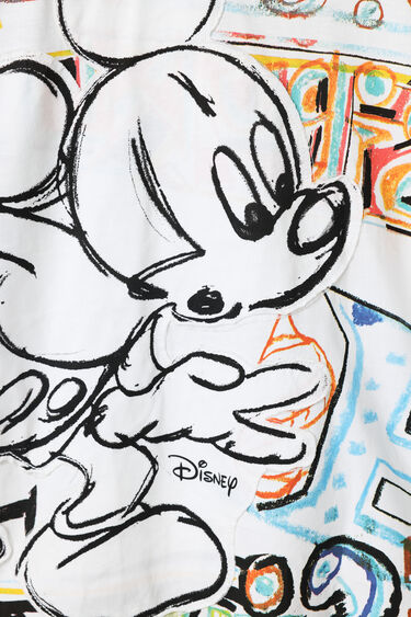 T-shirt met illustraties van Mickey Mouse | Desigual