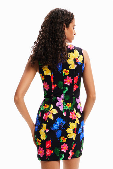 Vestit mini flors | Desigual