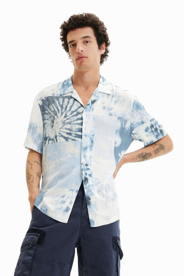 Tie-dye resort shirt | Desigual