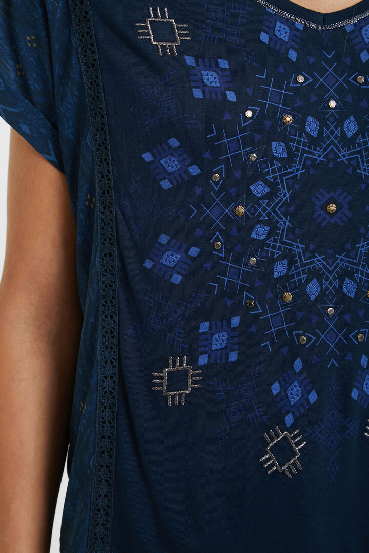 Tricot mandala T-shirt | Desigual