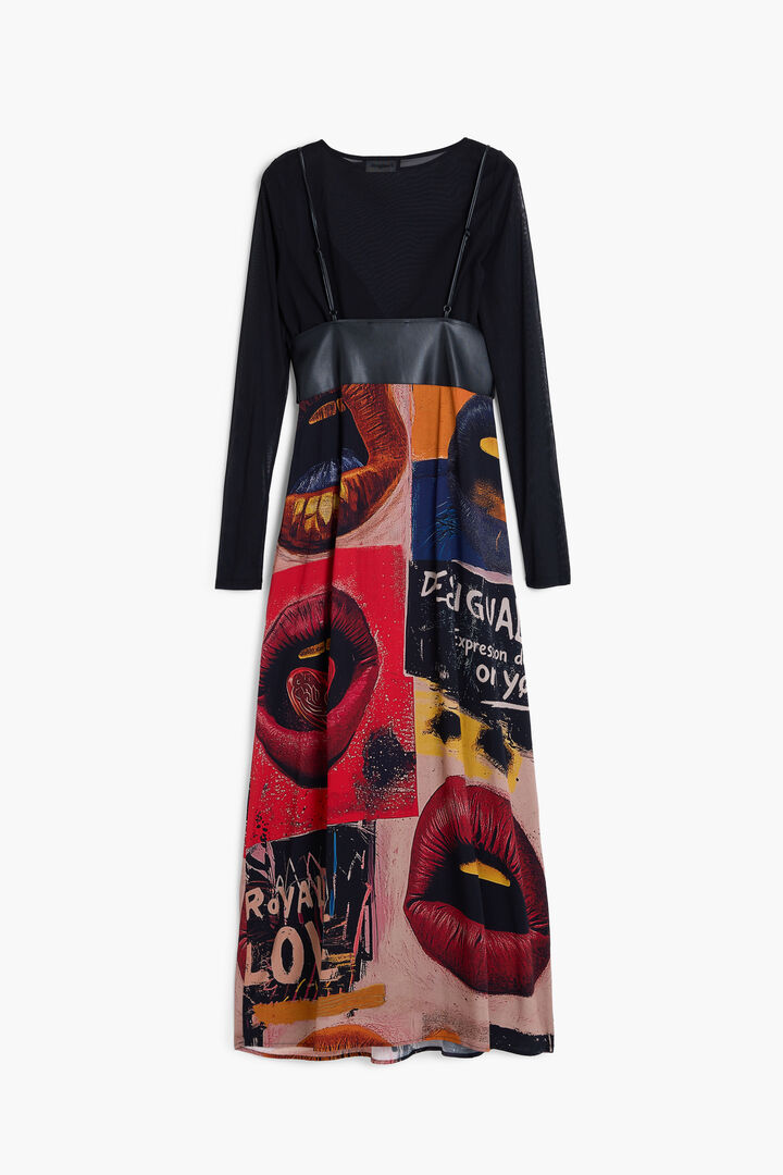 VESTITO A SPALLINE RICICLATO | Desigual