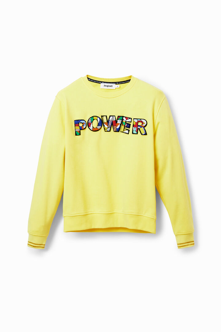 Dessuadora pegat "Power" | Desigual