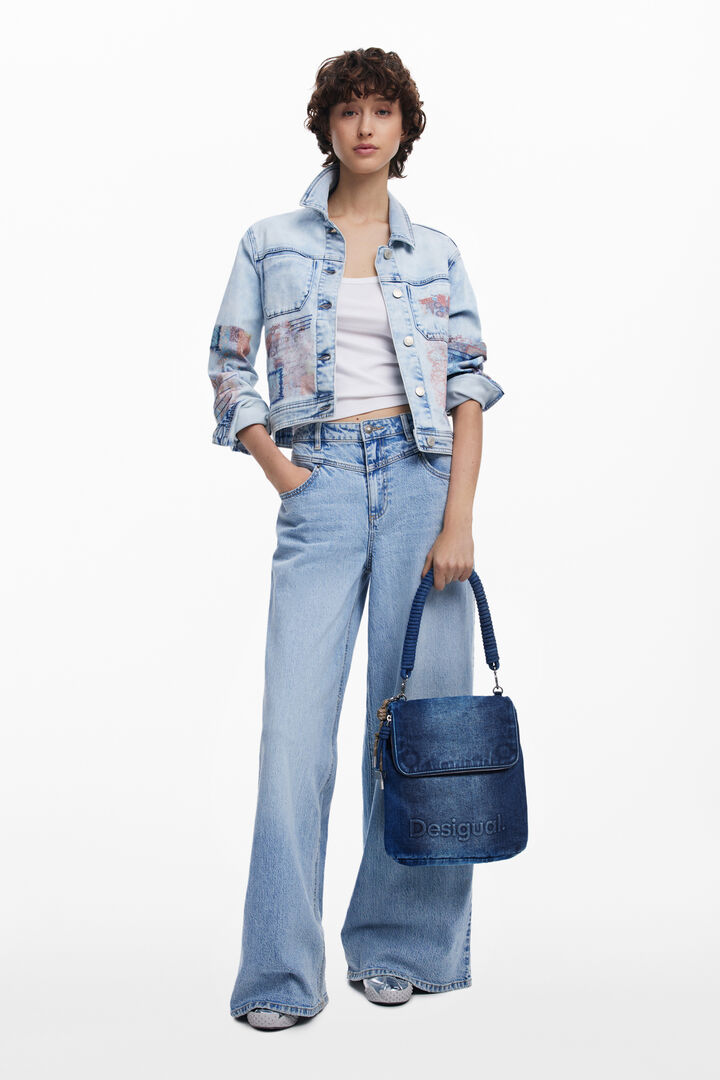 Small denim backpack | Desigual