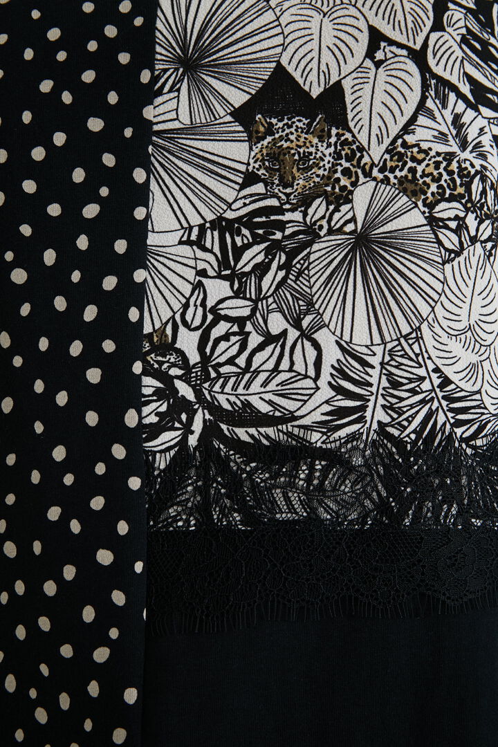 T-shirt pois dentelle | Desigual