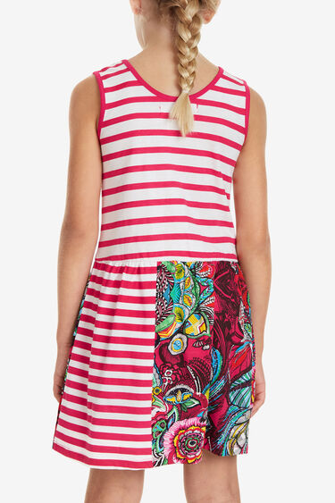 Vestido flores Antananarivo | Desigual