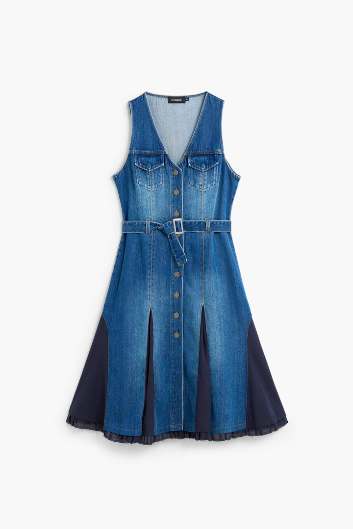 Denim midi dress | Desigual