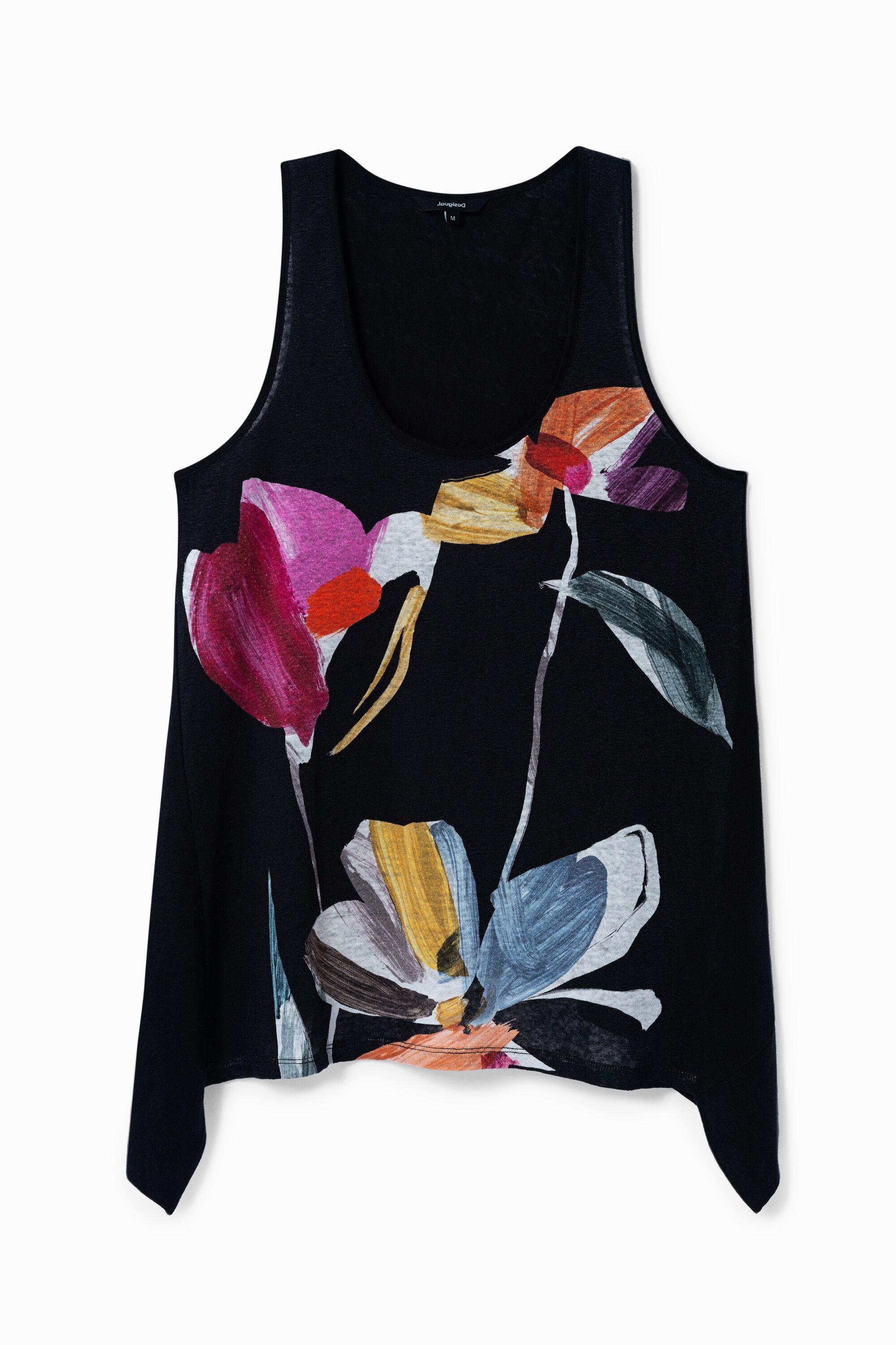 Floral tank top T-shirt