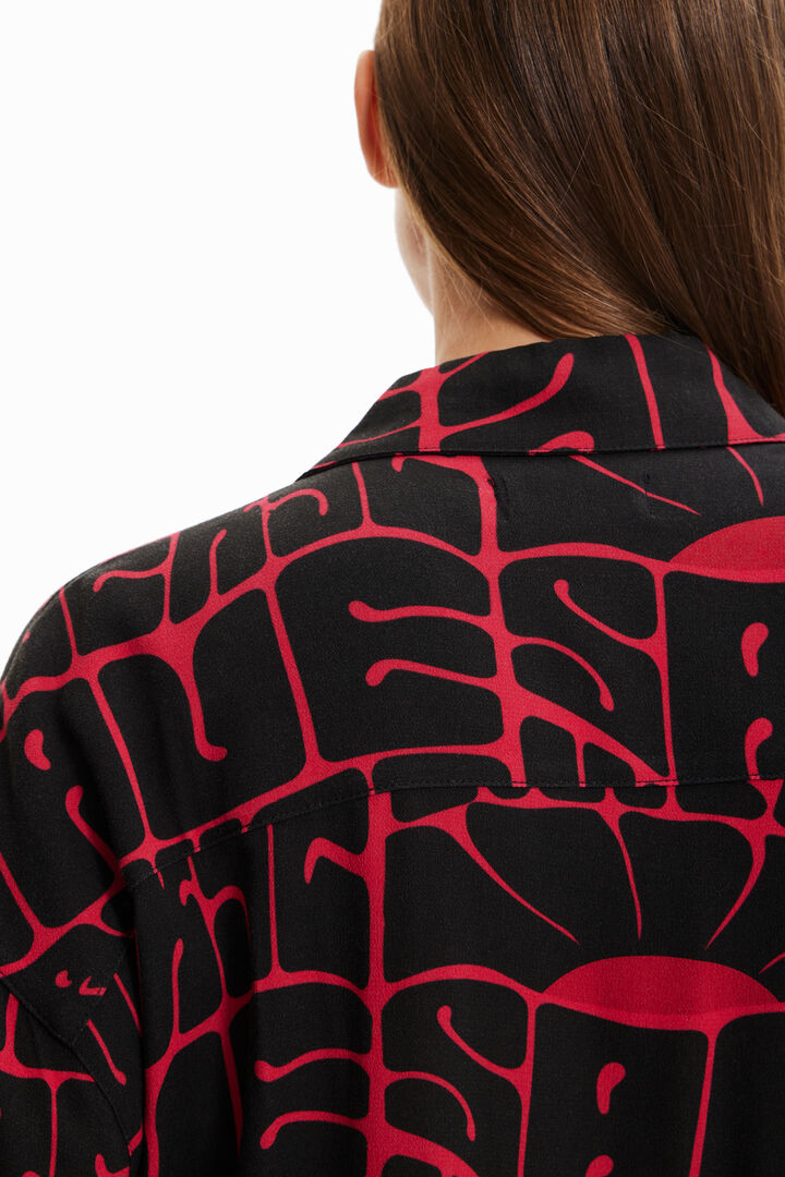 Save Nature cropped shirt | Desigual