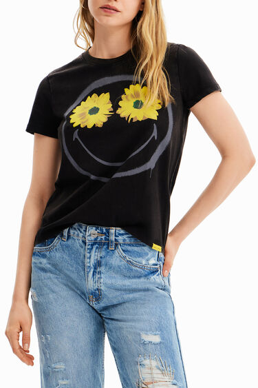 Samarreta Smiley® flors | Desigual