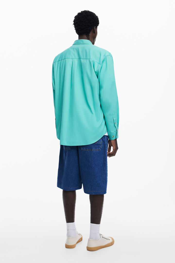 Camisa manga larga algodón | Desigual