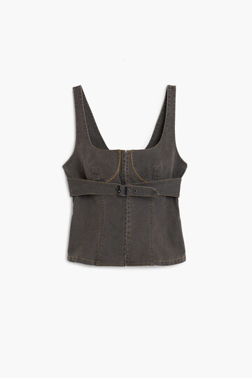 Fitted strap blouse | Desigual