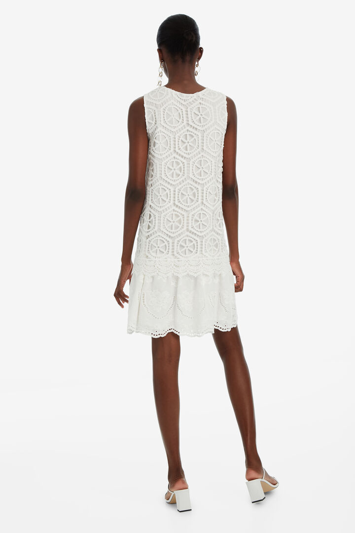 Lace Layer Dress Yo no soy la novia Designed by M. Christian Lacroix | Desigual
