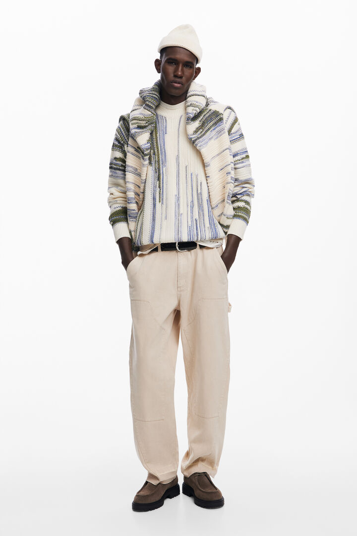 Arty printed sweater | Desigual