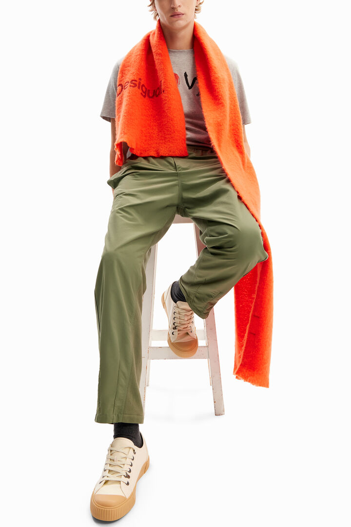 Pantalon hybride plis | Desigual