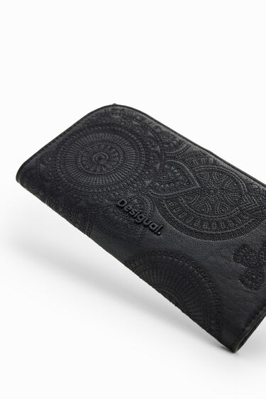 Large embroidered wallet | Desigual