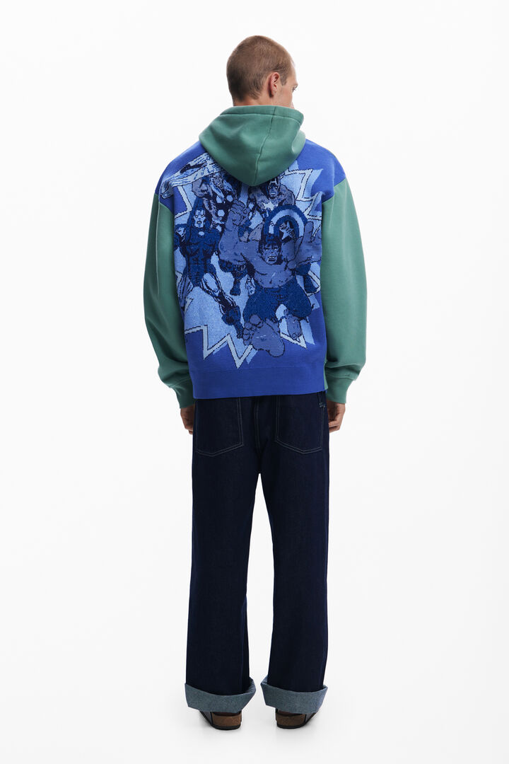 Sweat-shirt Marvel™ à fermeture éclair | Desigual