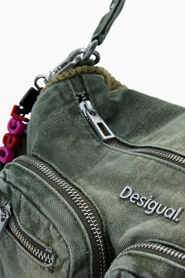 Mittelgroße Tasche mit mehreren Fächern | Desigual