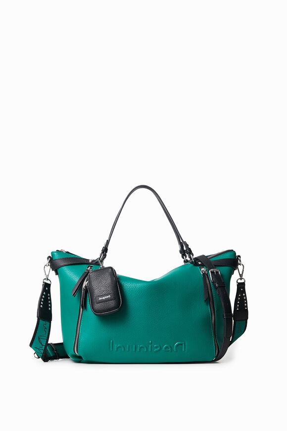 Big handbag solid colour