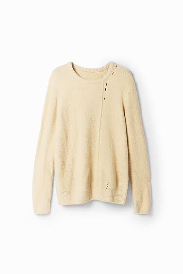 Wool texture pullover | Desigual