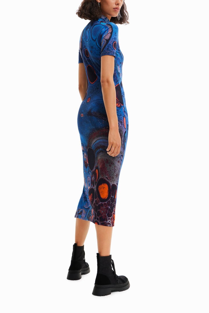 Vestido midi mineral | Desigual