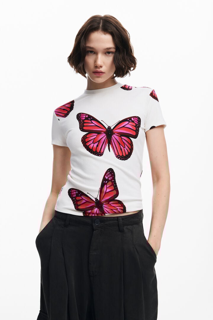 Camiseta mariposas