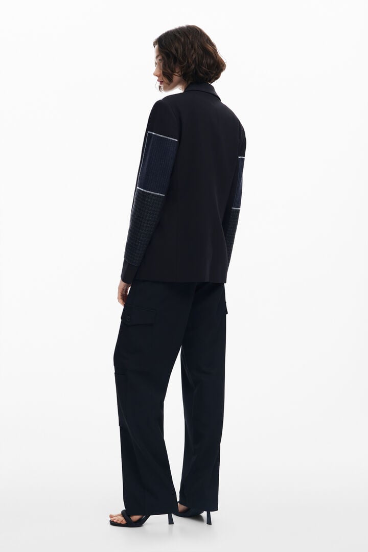 Blazer patchwork combinada | Desigual