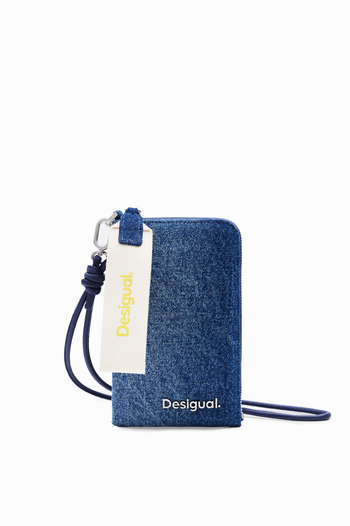 L denim phone pouch | Desigual