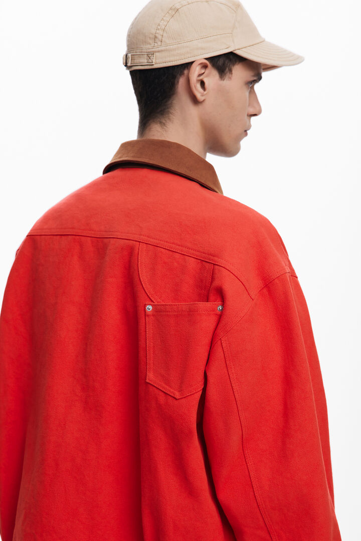 Jacke mit kontrastierendem Kragen | Desigual