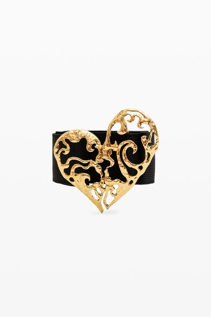 Cinturón elástico corazón | Desigual