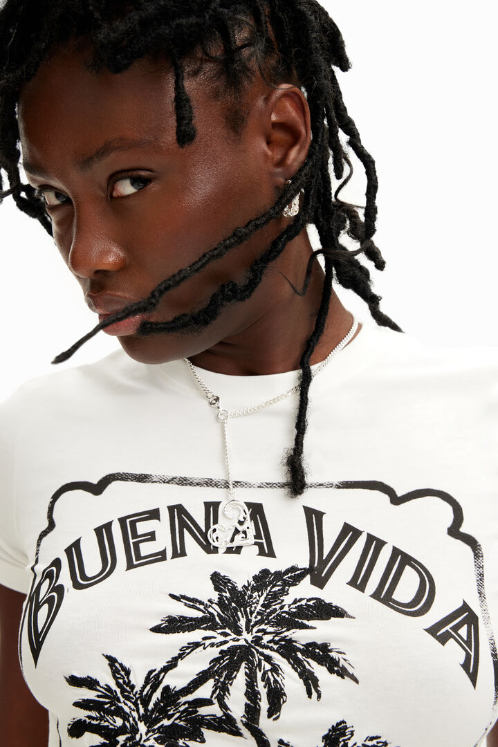 Stella Jean Buena Vida T-shirt | Desigual