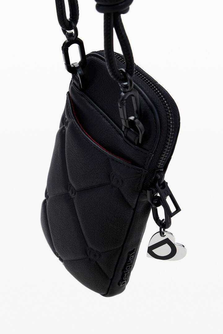 Padded mobile holder logo | Desigual