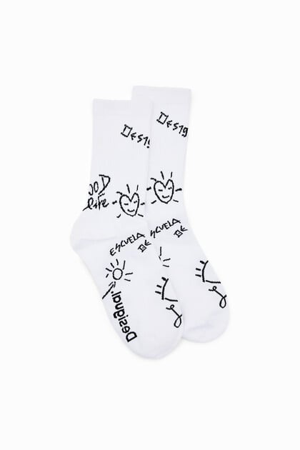 "Joy" socks