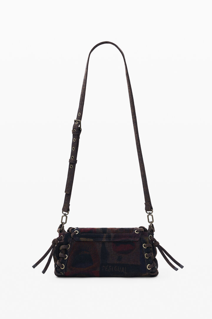 Middelgrote tas graffiti lippen