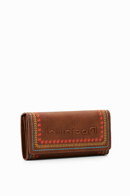 Backstitch wallet