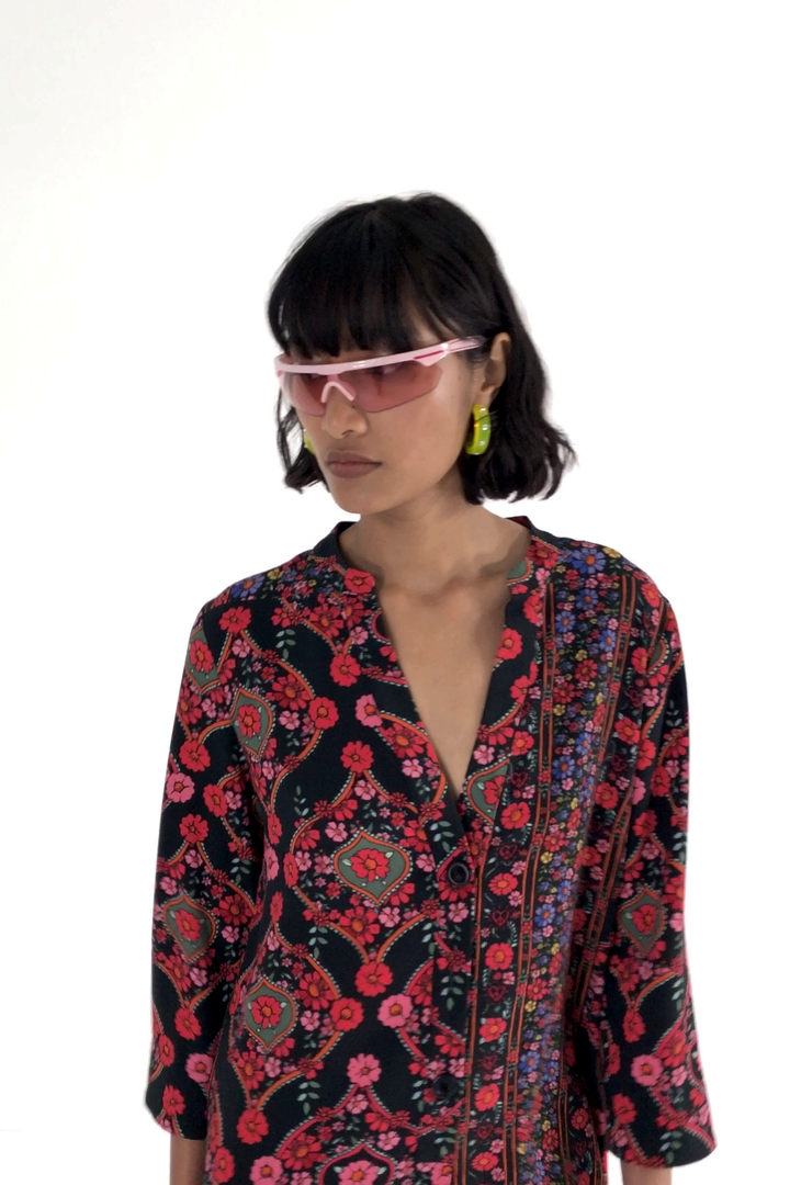 Boho floral dress | Desigual
