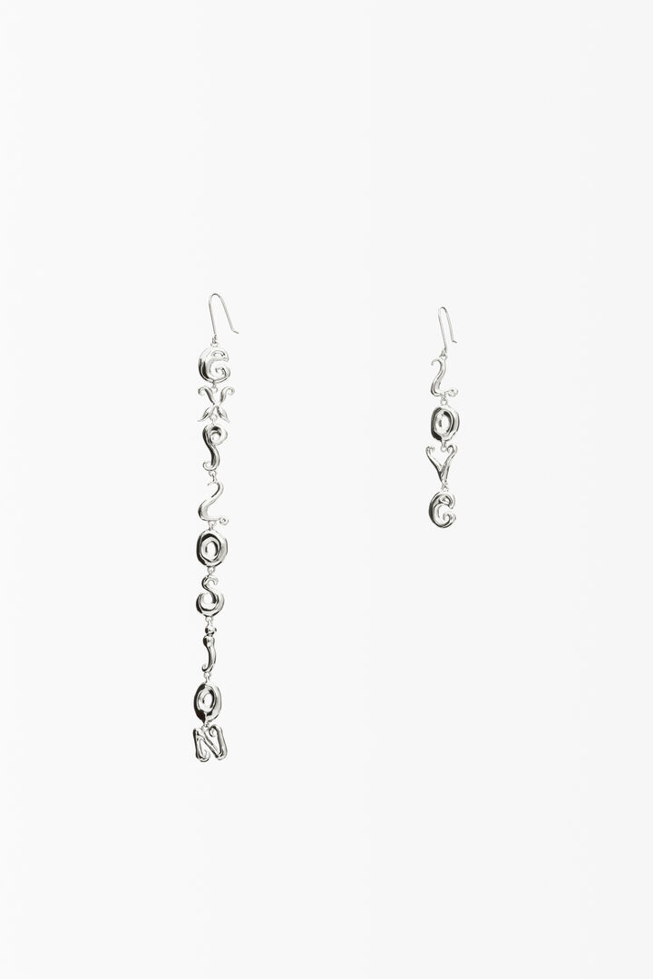 ZALIO LETTER EARRINGS | Desigual