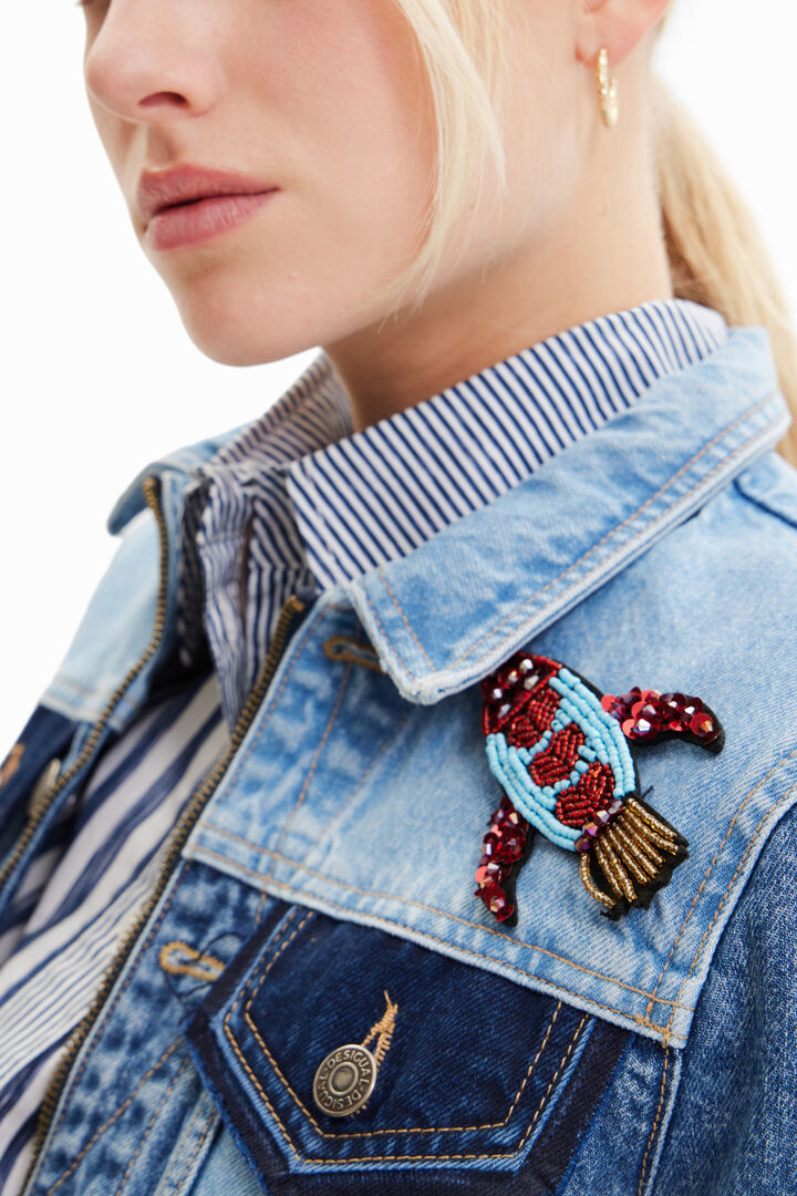 Chaqueta corta vaquera trucker | Desigual