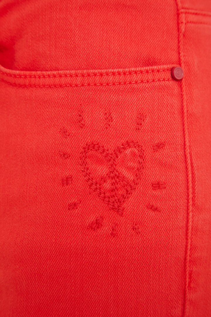 Skinny cropped jeans | Desigual