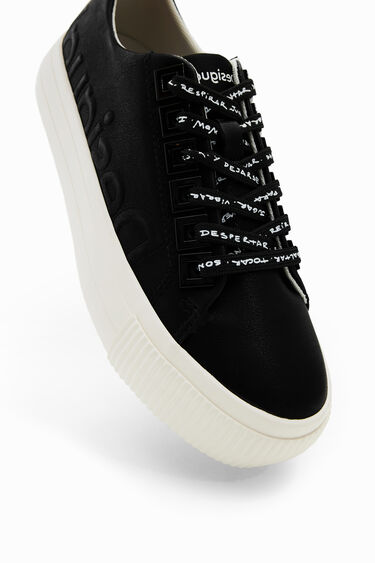 Sneakers plataforma logotip | Desigual