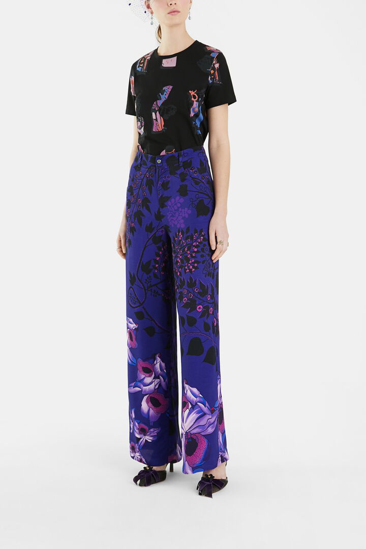 T-shirt folgada 100% algodão | Desigual
