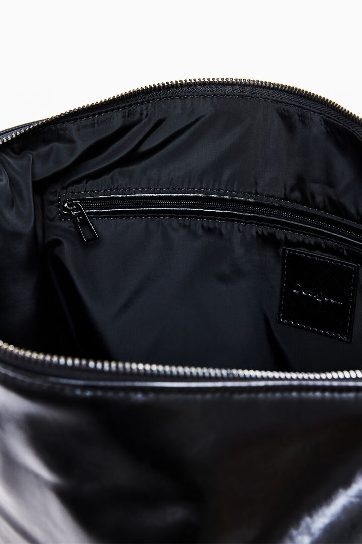Bolso brillante trenzado grande | Desigual