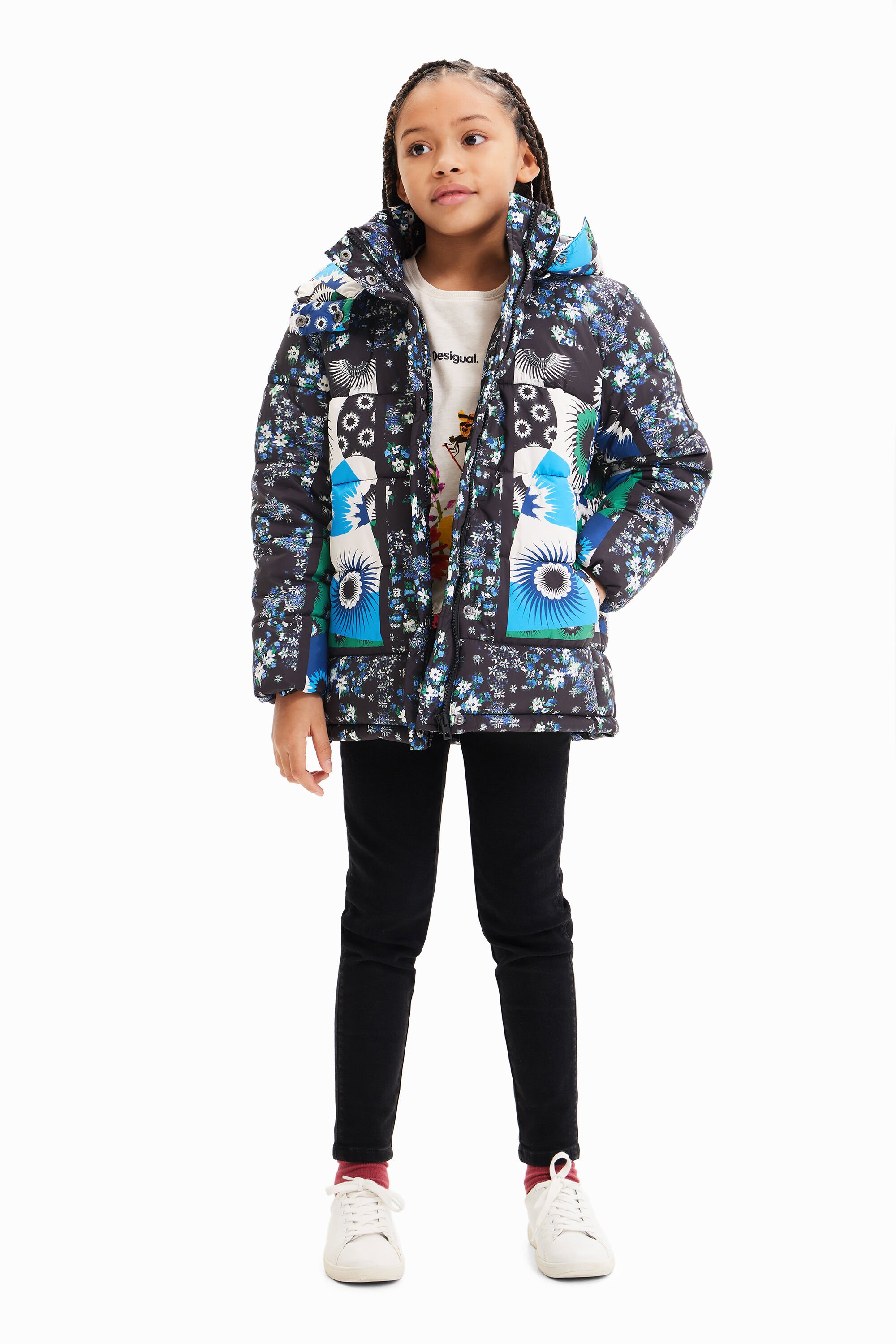 Desigual Patchwork padded jacket