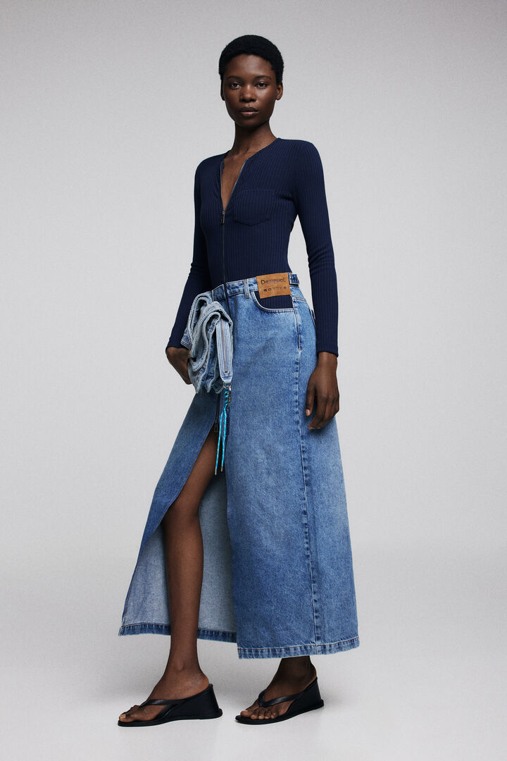 Long denim dress Botter | Desigual