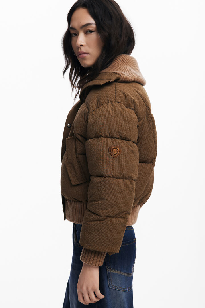 Blouson matelassé style bomber | Desigual